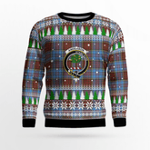 Clan Anderson Modern Crest Tartan Christmas Ugly Sweater LM31 Anderson Modern Crest Tartan Tartan Ugly Sweater